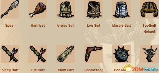 《饥荒 》图文全攻略 剧情人物装备食物生物