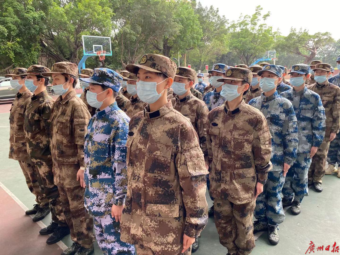 这些小姐姐，真飒！广州45名女兵戎装入伍