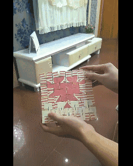 怎么折表白神器一张纸完成_表白神器折纸教程_表白神器折纸简单